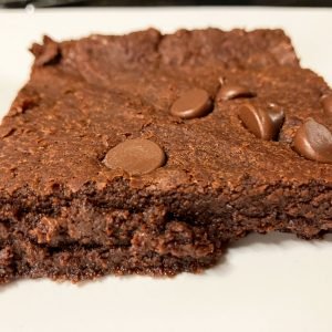 Photo of a gluten-free brownie